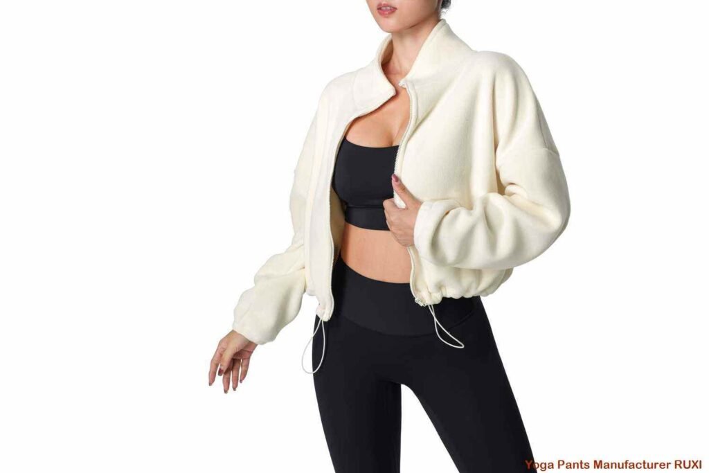 білі легінси для йоги Ruxi au170