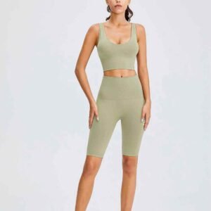 жіночі чорні штани для йоги Ruxi